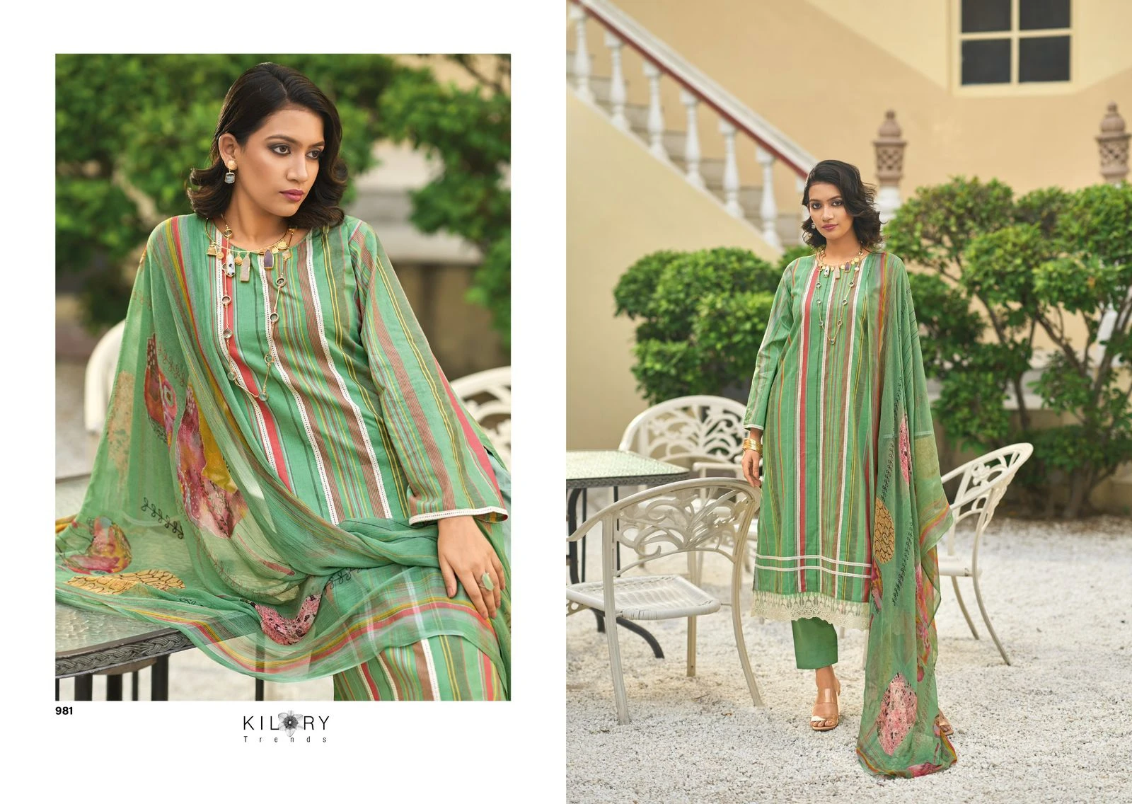 Kilory Trendz Legacy of Summer Pure Lawn Cotton Wholesale Fancy Pakistani Salwar Suit Catalog — Wholesale Salwar Suits, Kilory Trends wholesale from Surat — view 8